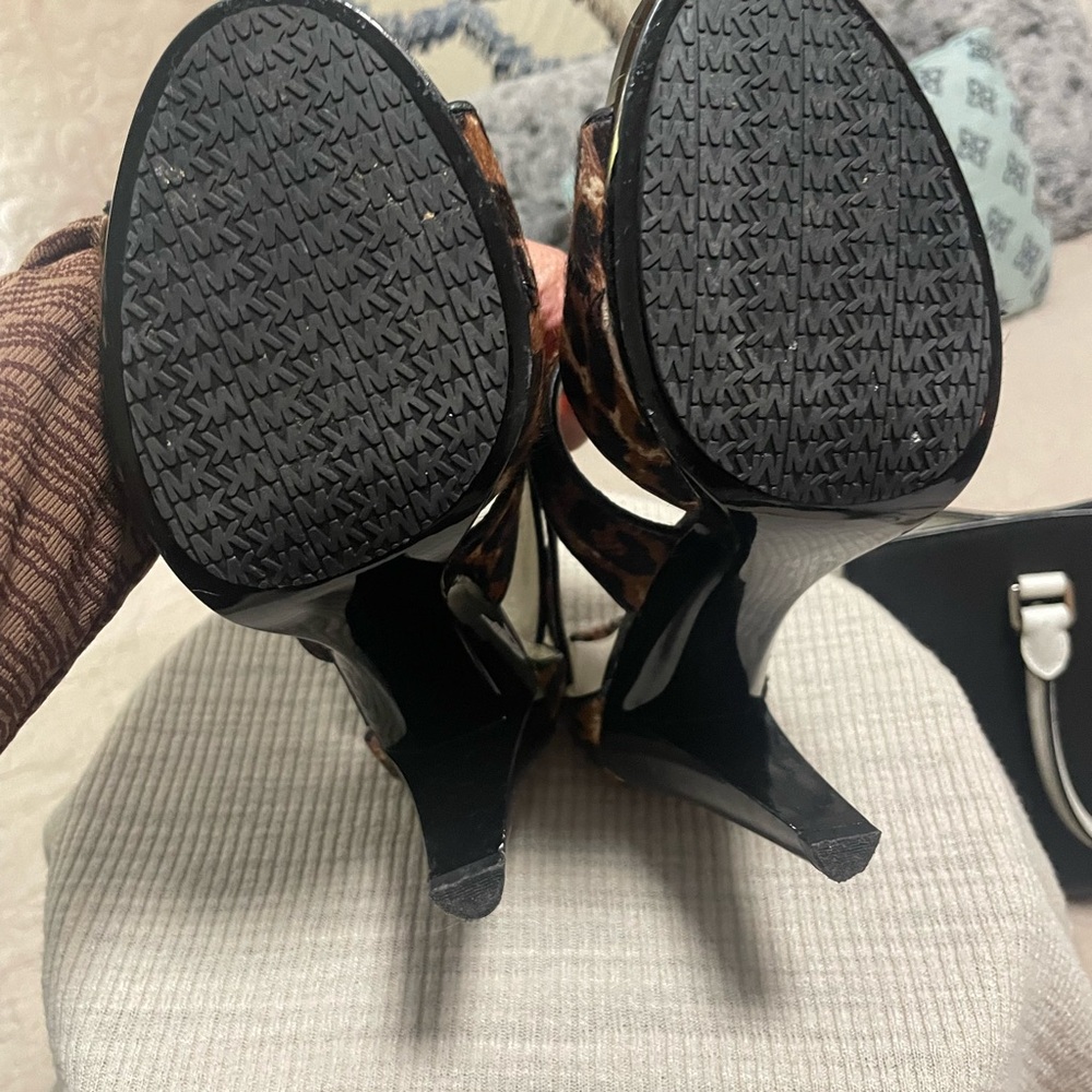 Michael Kors collection Woman’s high heels animal print originals - Picture 8 of 10